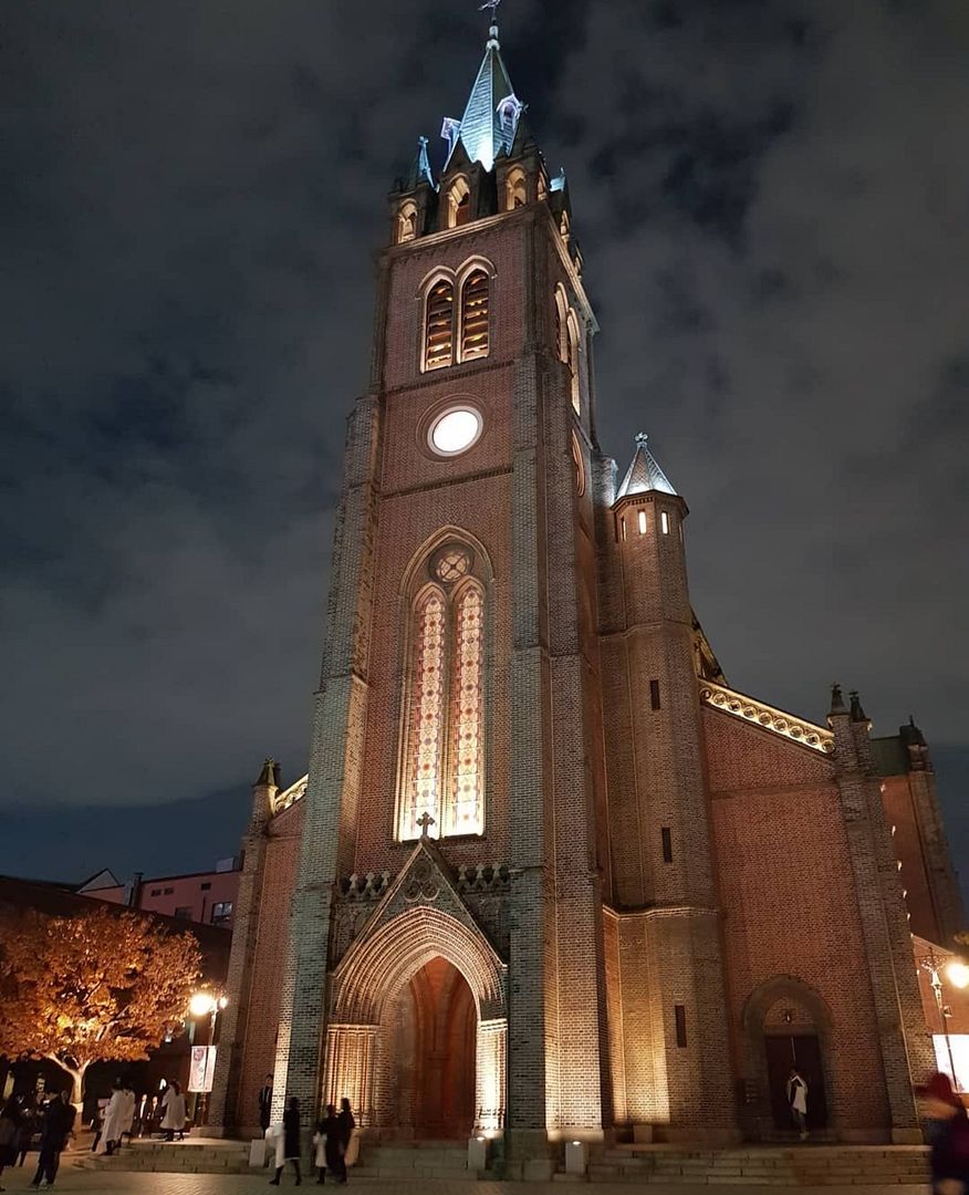 Myeongdong Cathedral in Korea