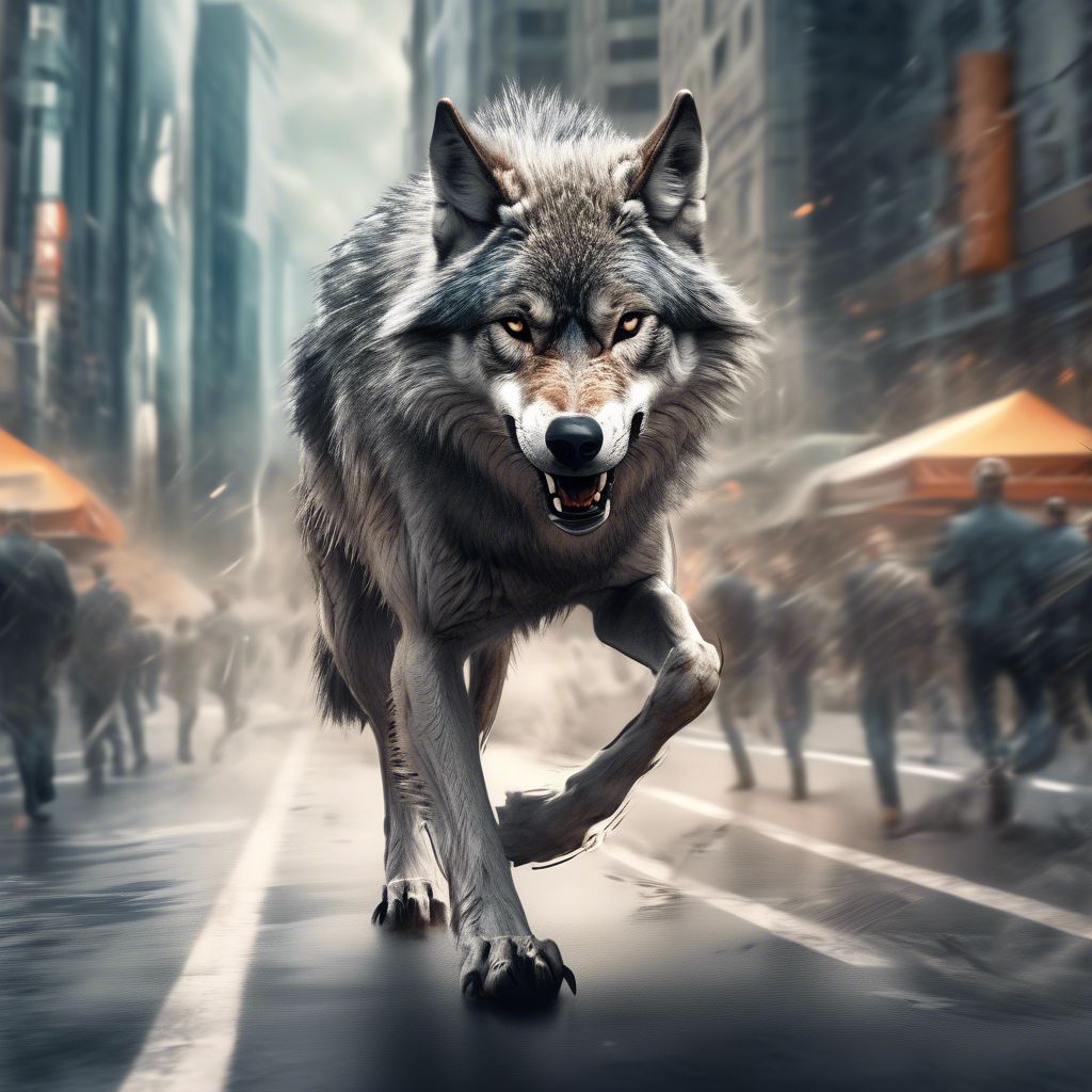 Wolf in the city