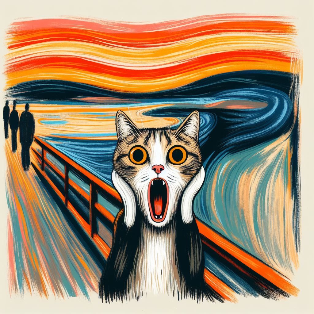 Munch Cat