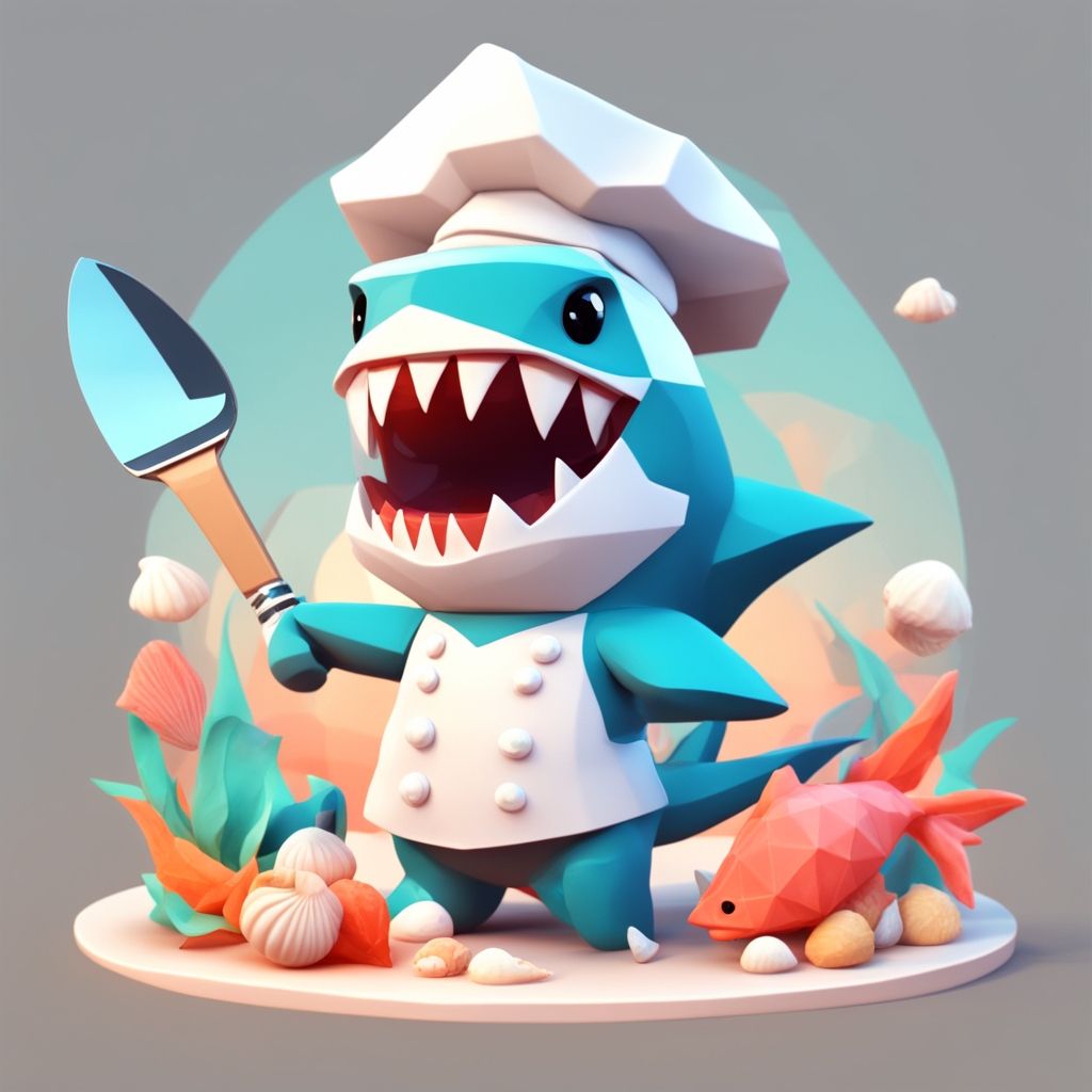 Smiling Little Shark #8 - Chef Extraordinaire