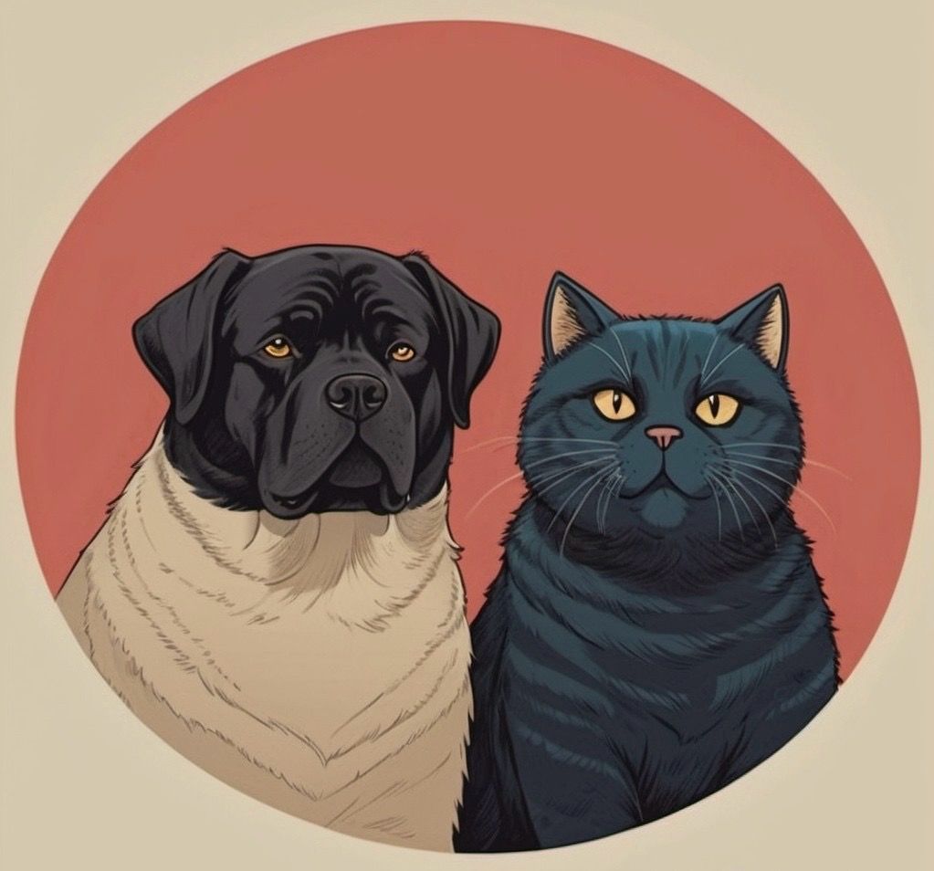 Dog and cat