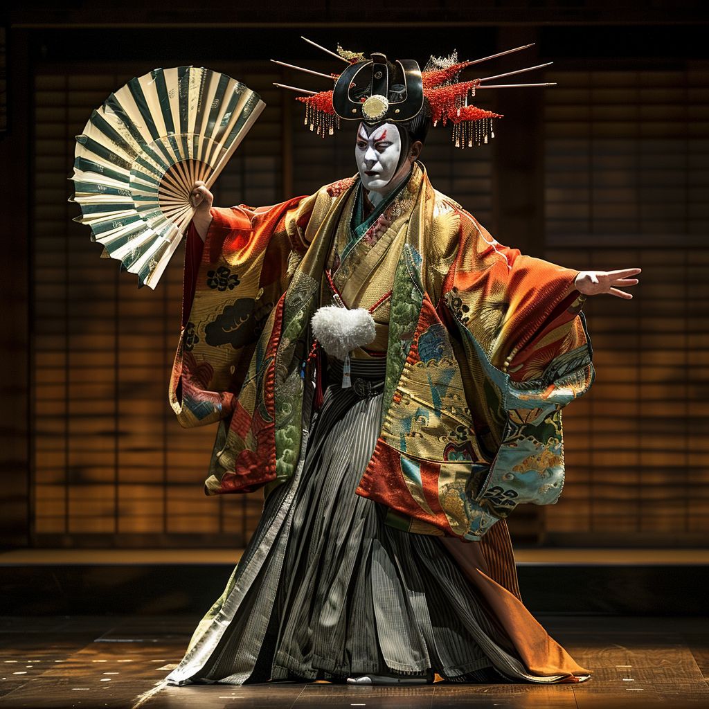 Japan. Our days. Kabuki Theater.