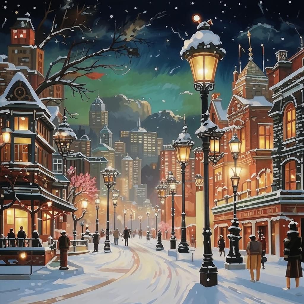 Winter city X