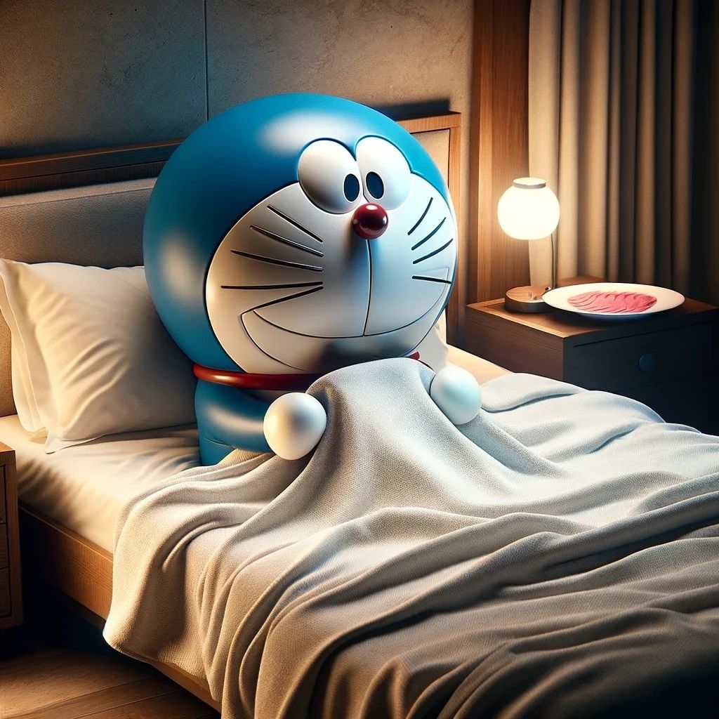 good night Doraemon