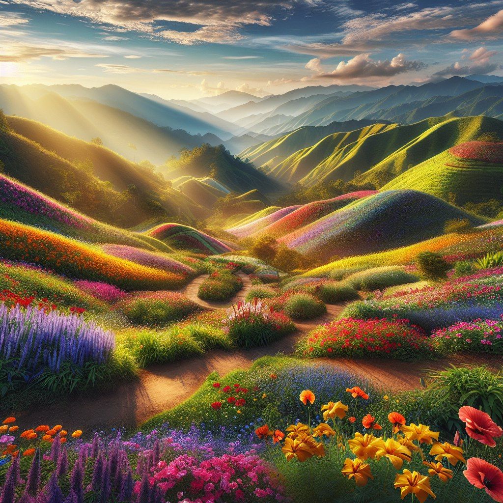 Flower Mountains)