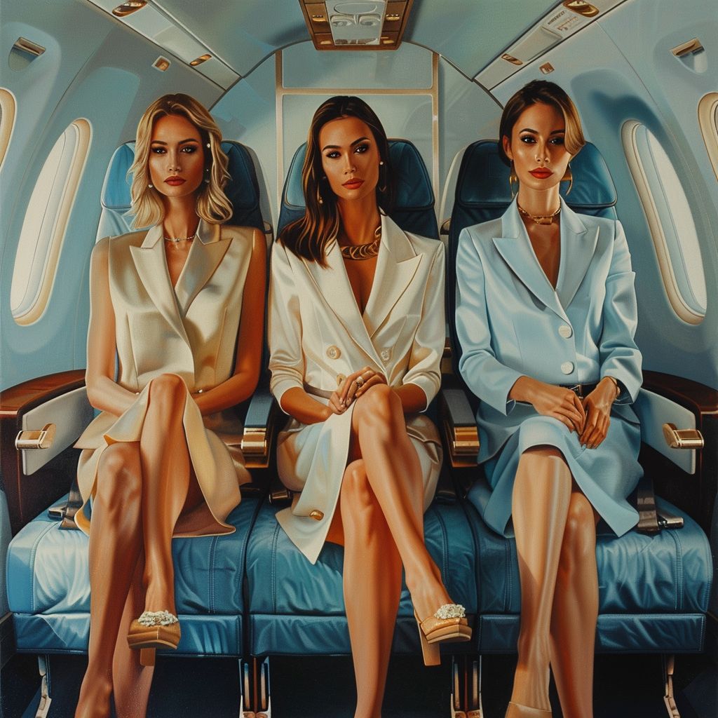 747 Airlines ladies