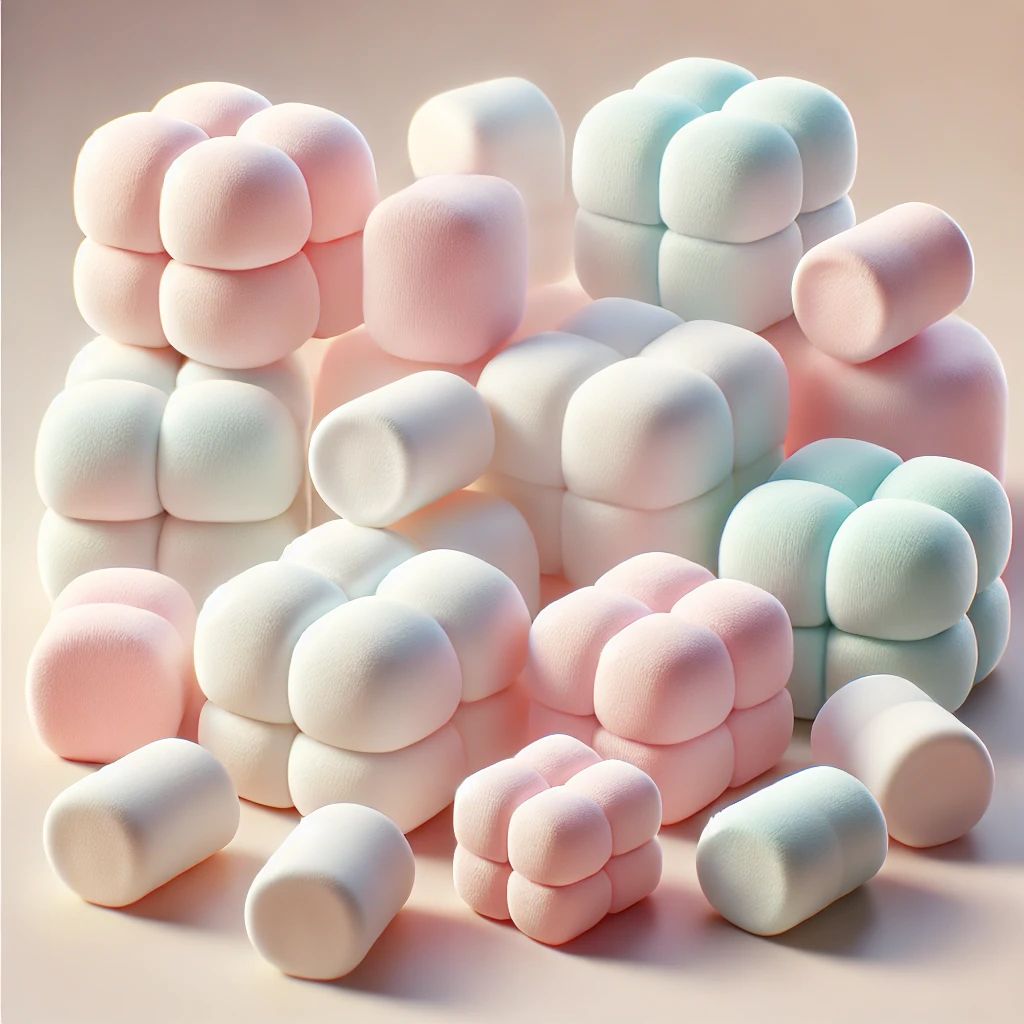 fluffy marshmallows