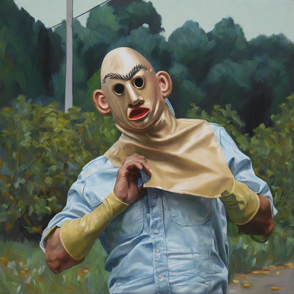 oil-painting-a-person-in-the-bank-wearing-a-latex-mask-that-looks-like-a-younger-man-761151260