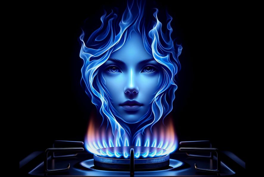 Femme en Flamme