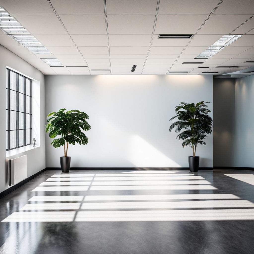 an-empty-corporate-office-from-the-90s-white-stucco-walls-475057166