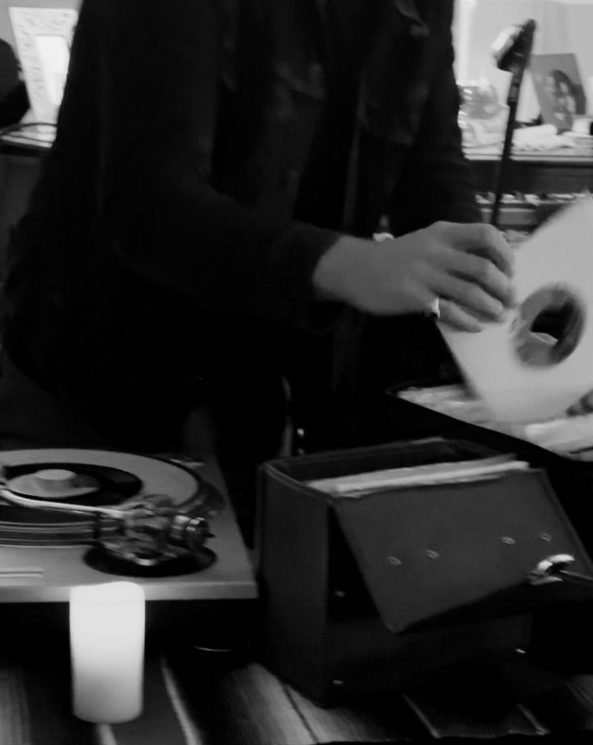 the park moments Lippi curating 45s