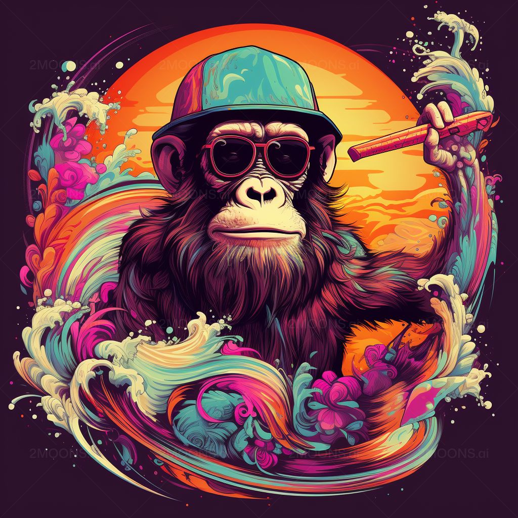 Psychedelic Monkey