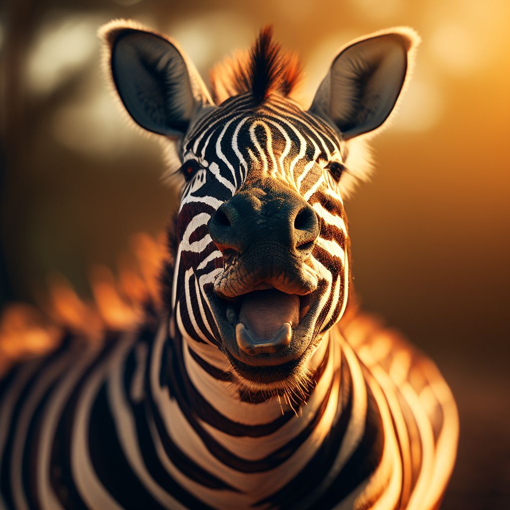 Laughing Zebra