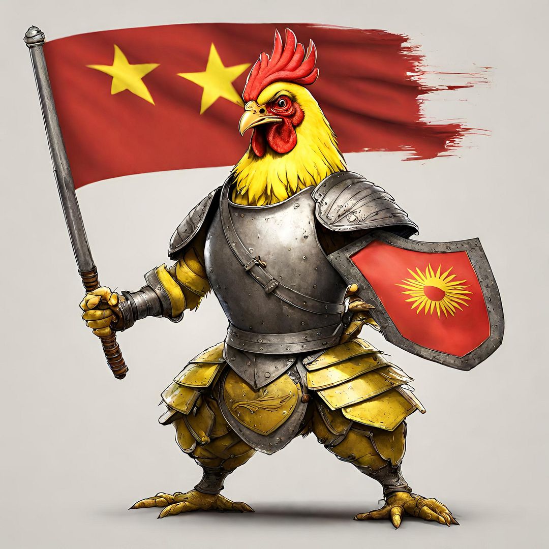 Vietnamese Warrior Chicken 5555