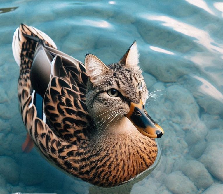 Duck cat