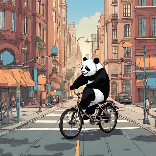 city panda