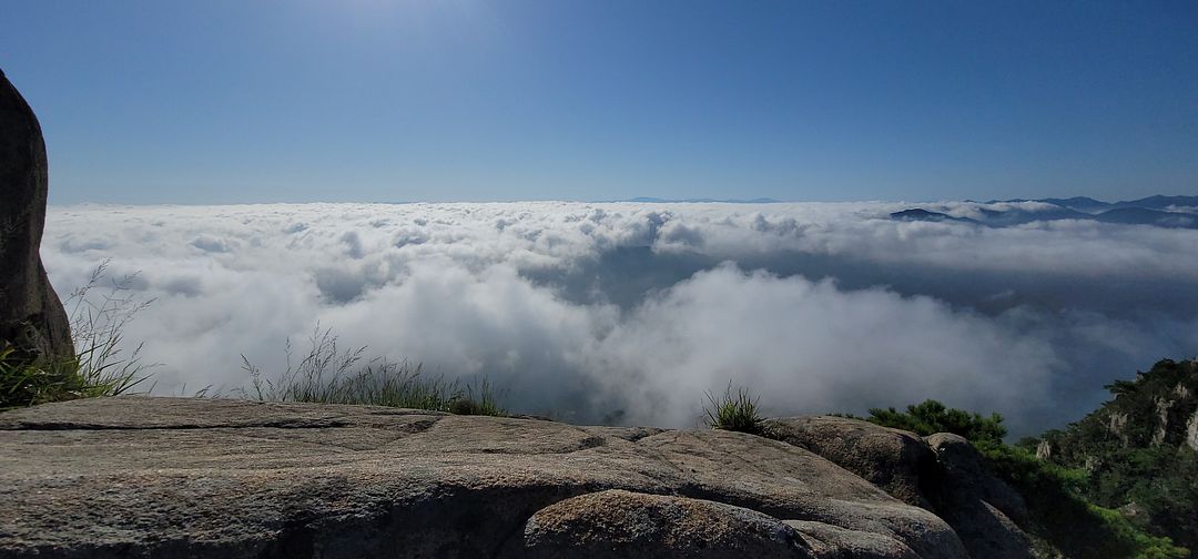 Daedun Mountain’s sea of ​​clouds! Pray!  230826 Geumsan Chungcheongnam-do South Korea