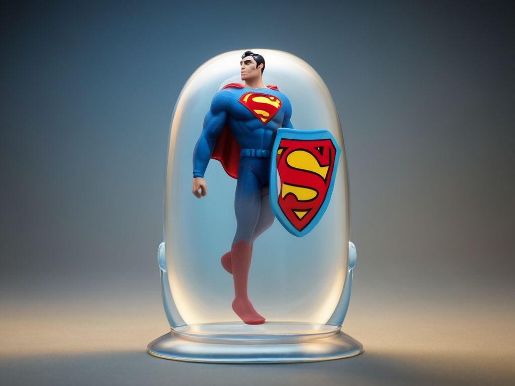 Default_The_pill_is_transparent_Its_got_Supermans_legs_arms_an_0