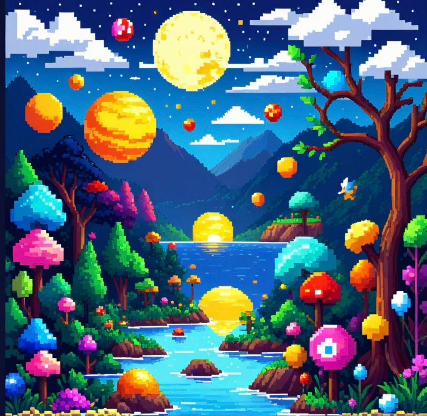 Pixel art