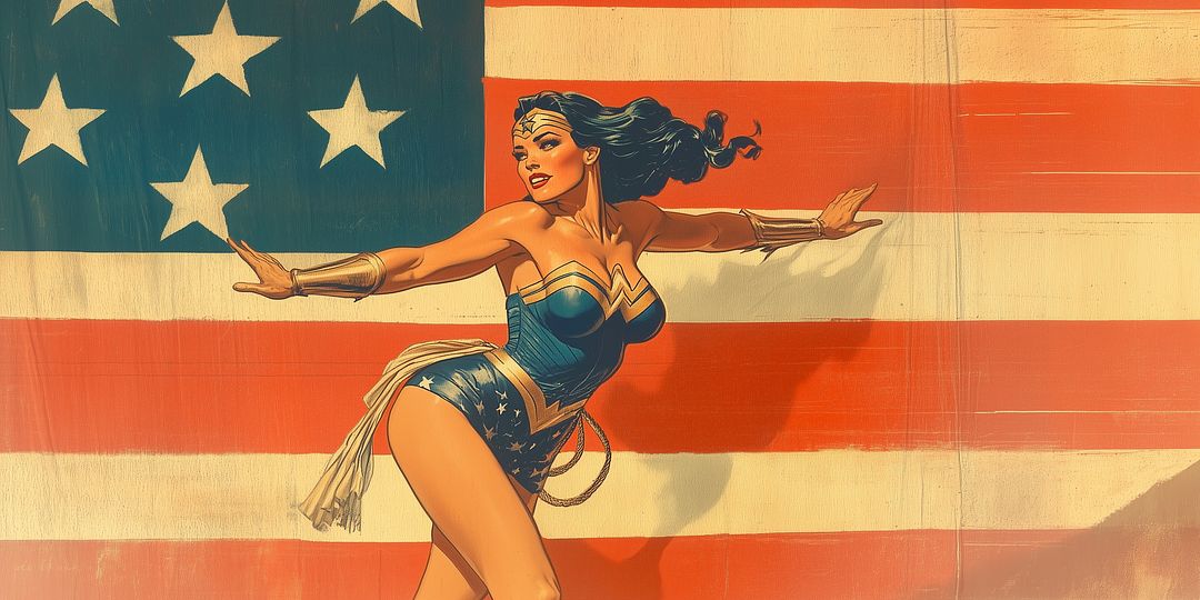 Pin up Wonder Woman