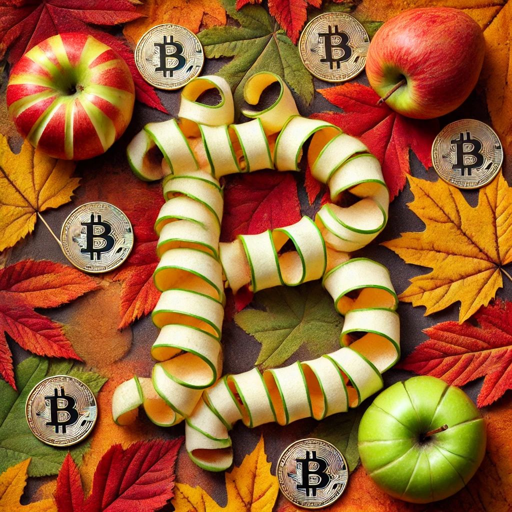 BTC apple peels