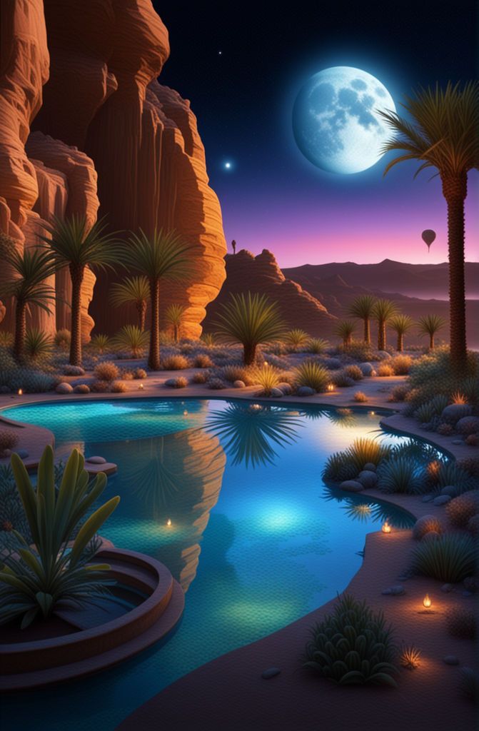 Desert oasis