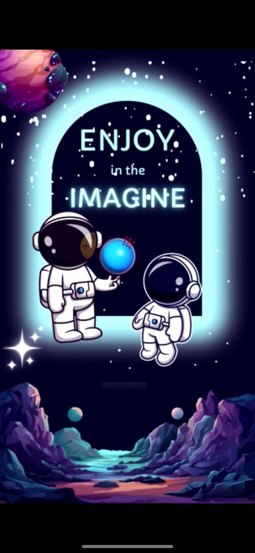 Imagine to the moon 🌕