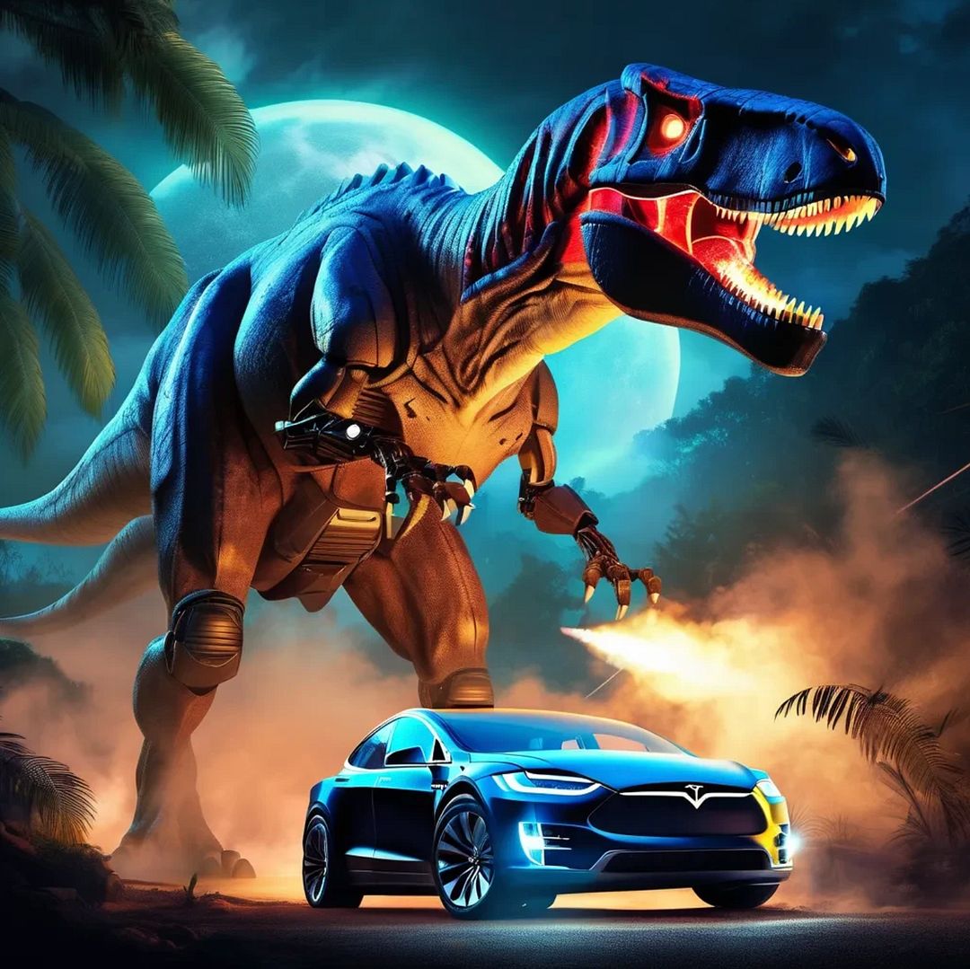 T-Rex and Model X