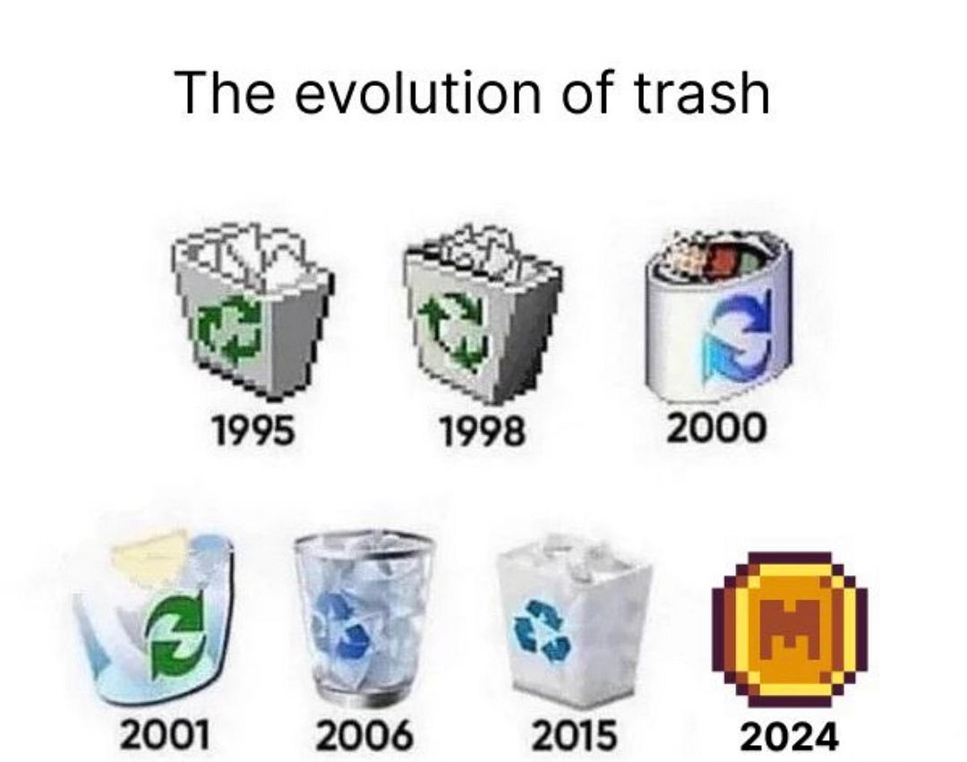 Evolution of trash