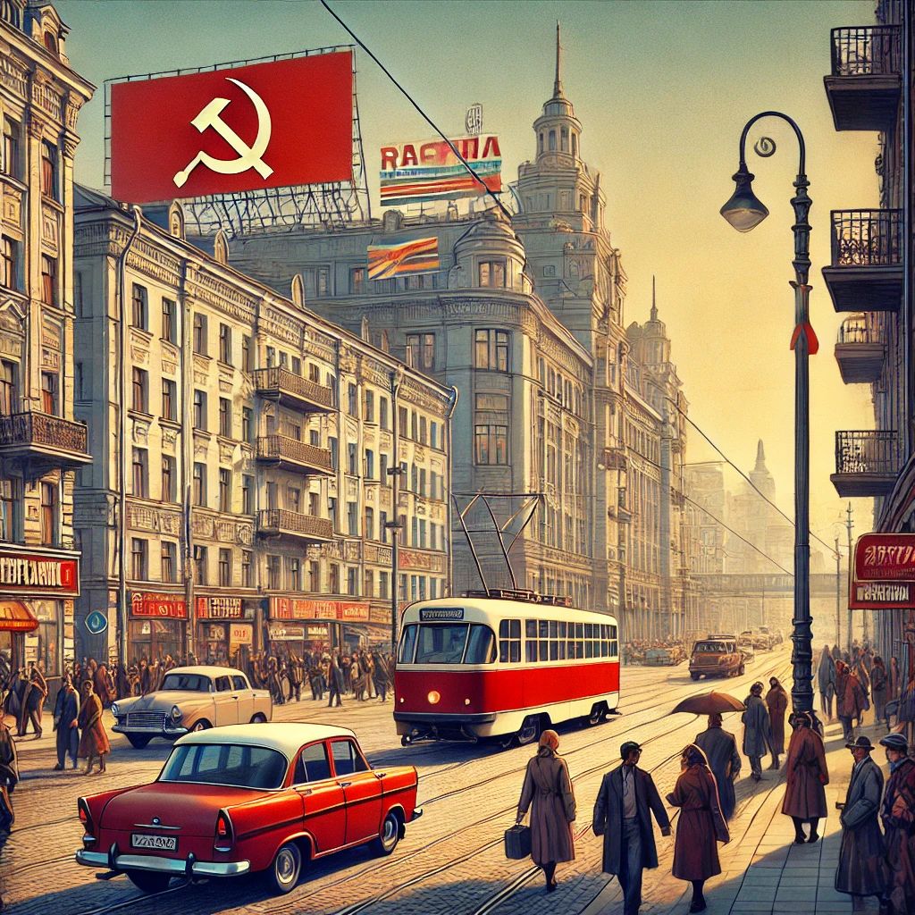 Soviet Street Scene