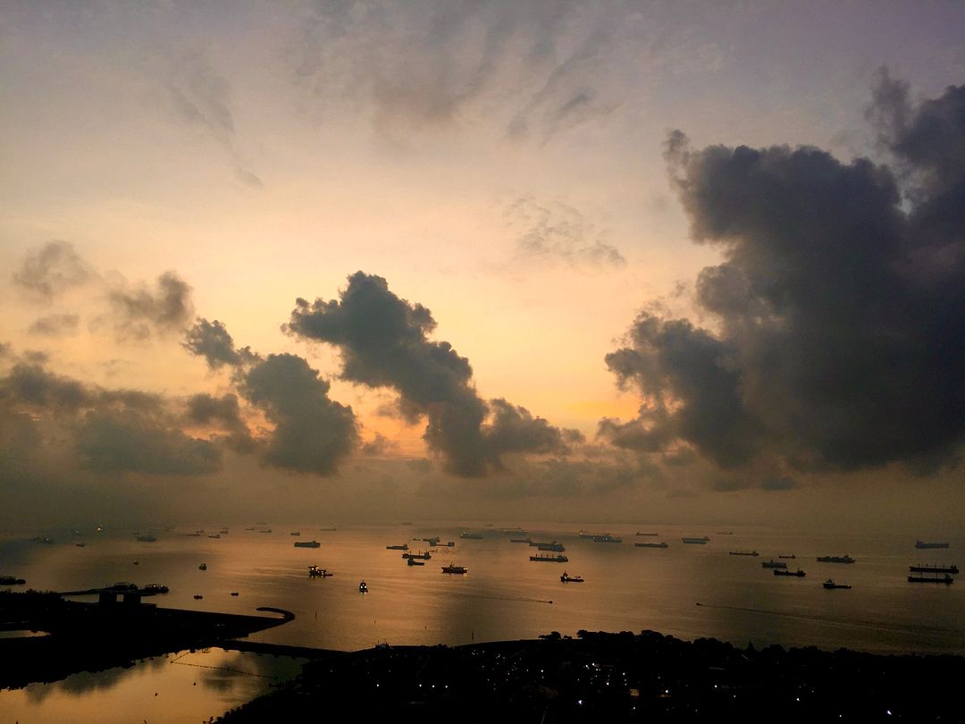 Sunrise at Marina Bay Sands #01