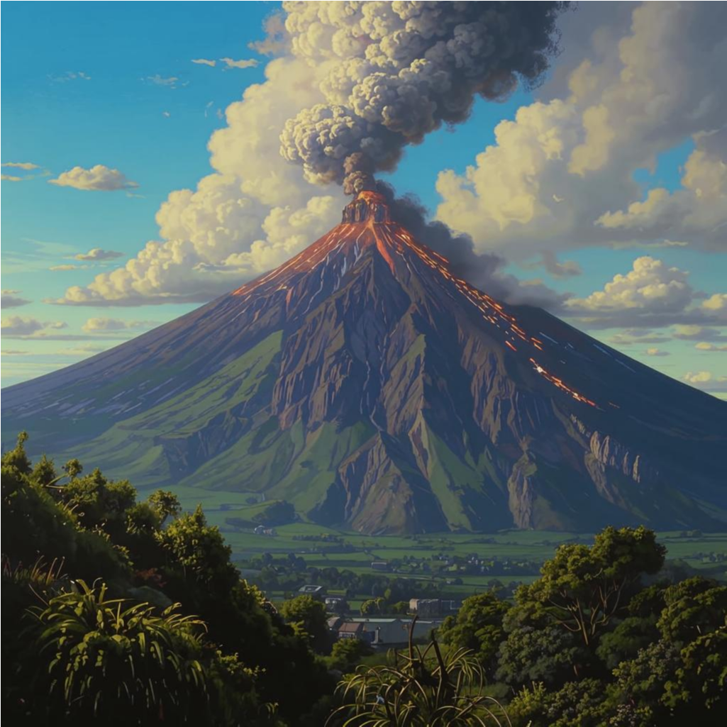 active volcano