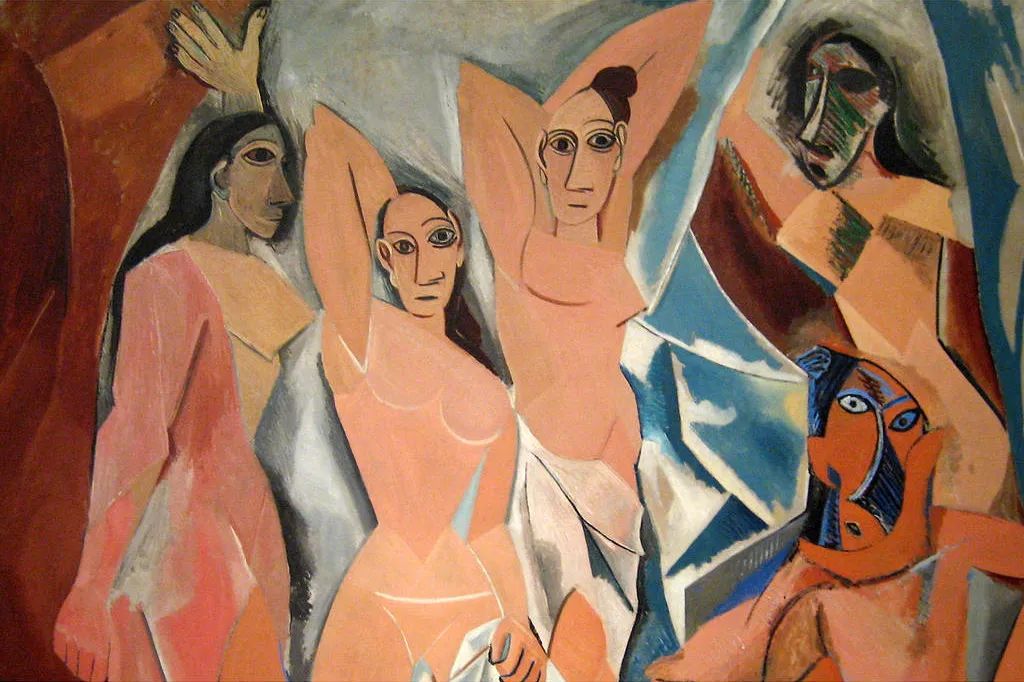 Pablo Picasso, Les Demoiselles d’Avignon, 1907