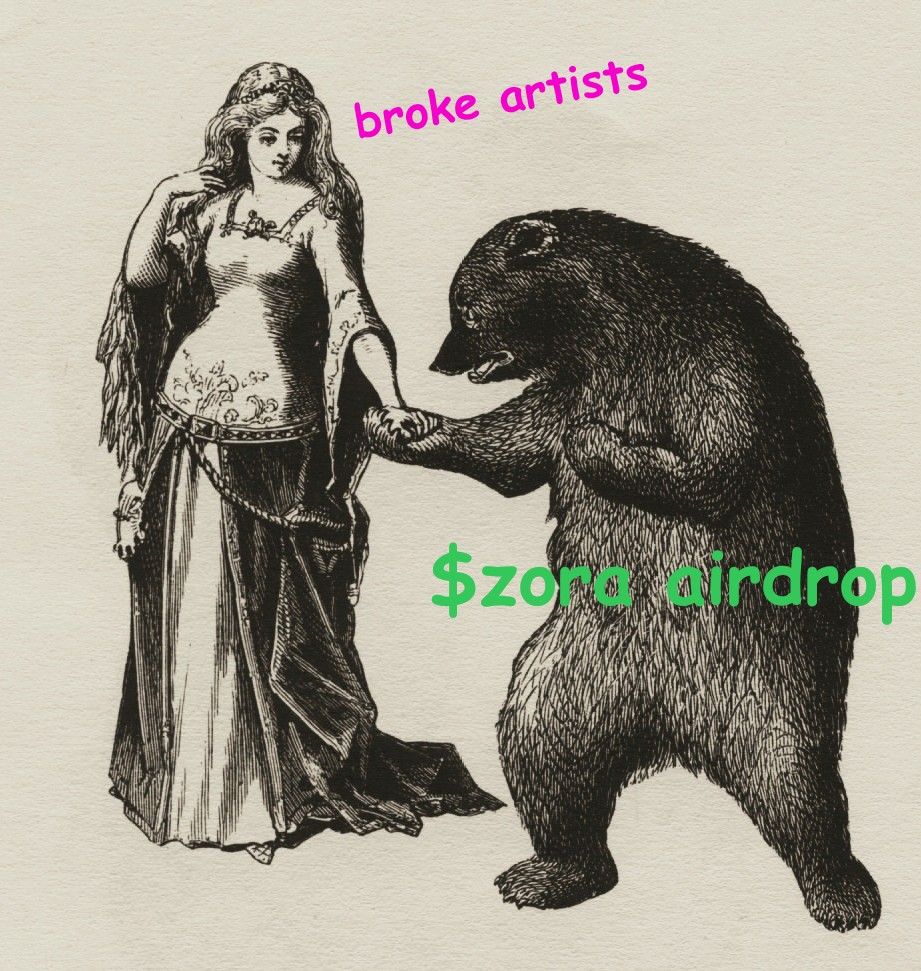 Broke artist…