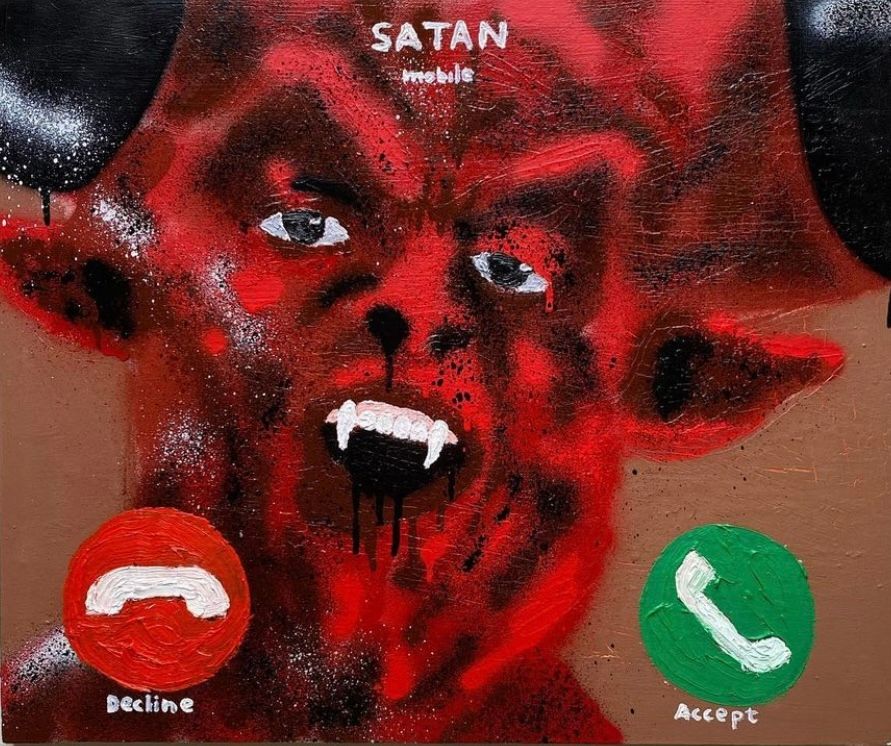 Satan calling…