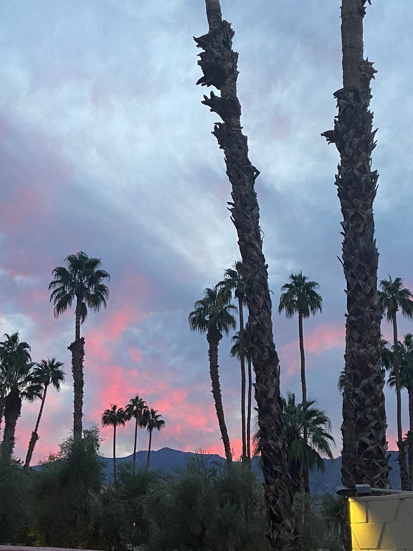 Sunset in Palm Springs