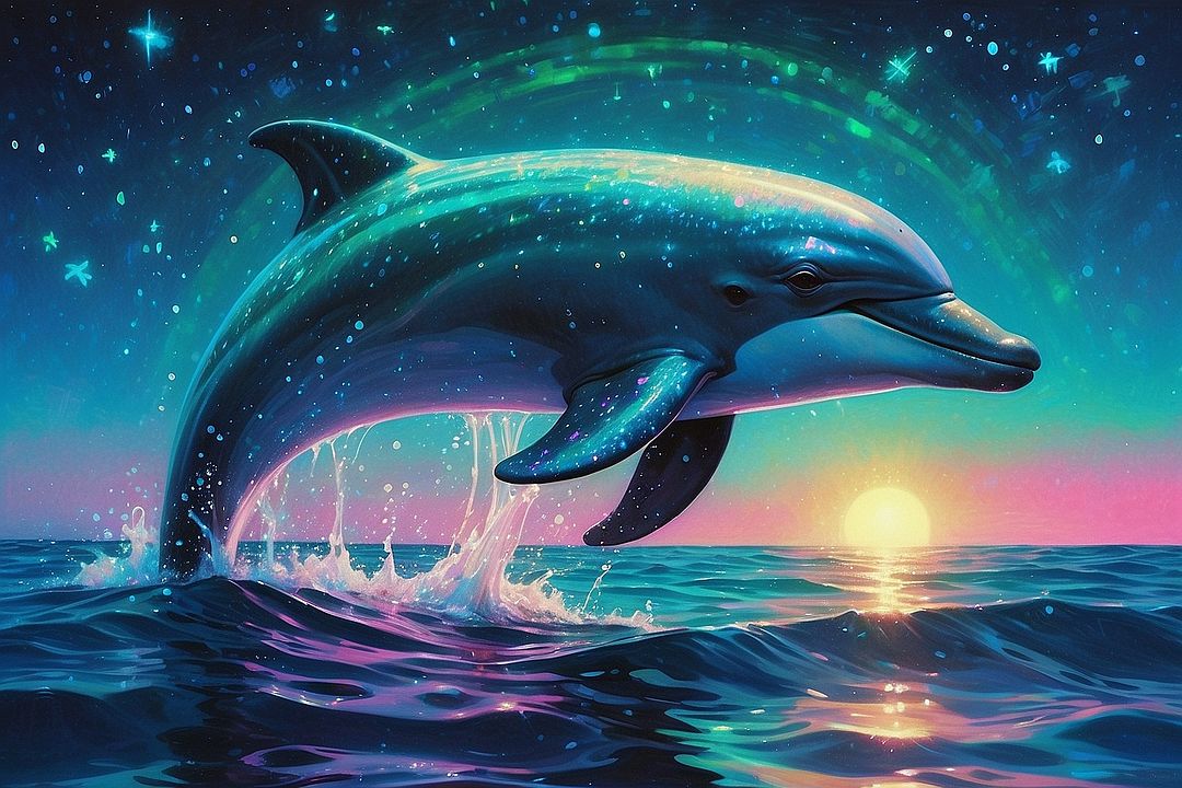 Magic dolphin