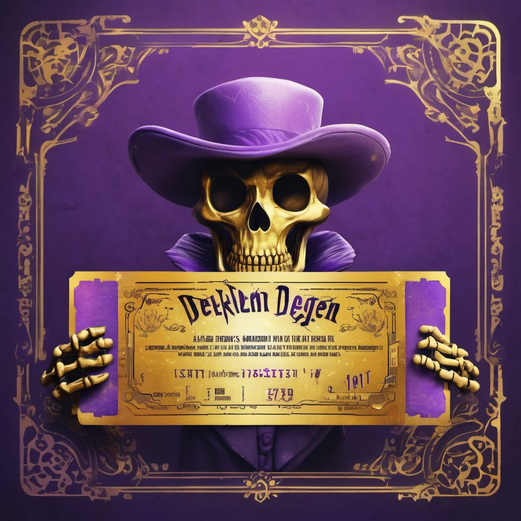 Skeleton Golden Ticket Degen