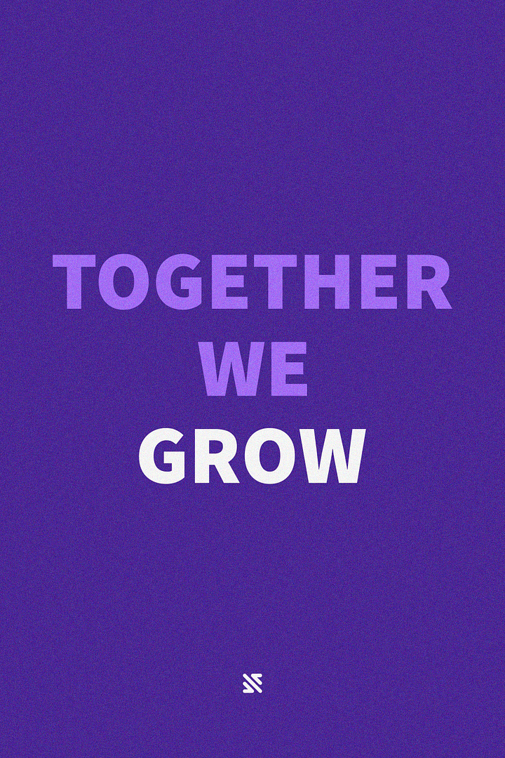 TOGETHER WE GROW