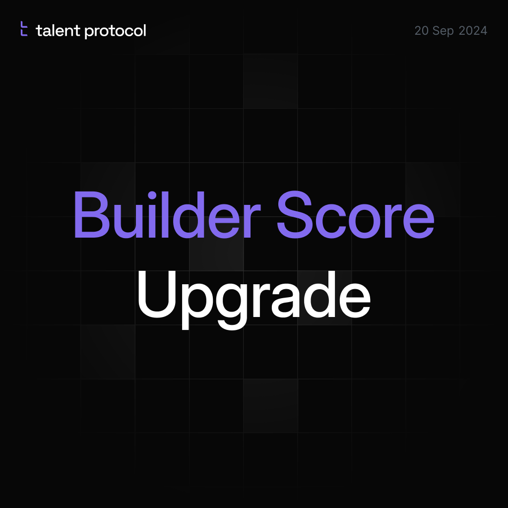 Builder Score Upgrade