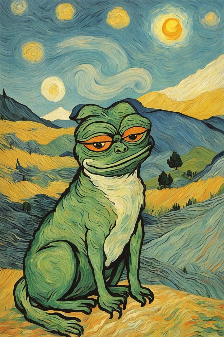 pepe by Van gogh #2