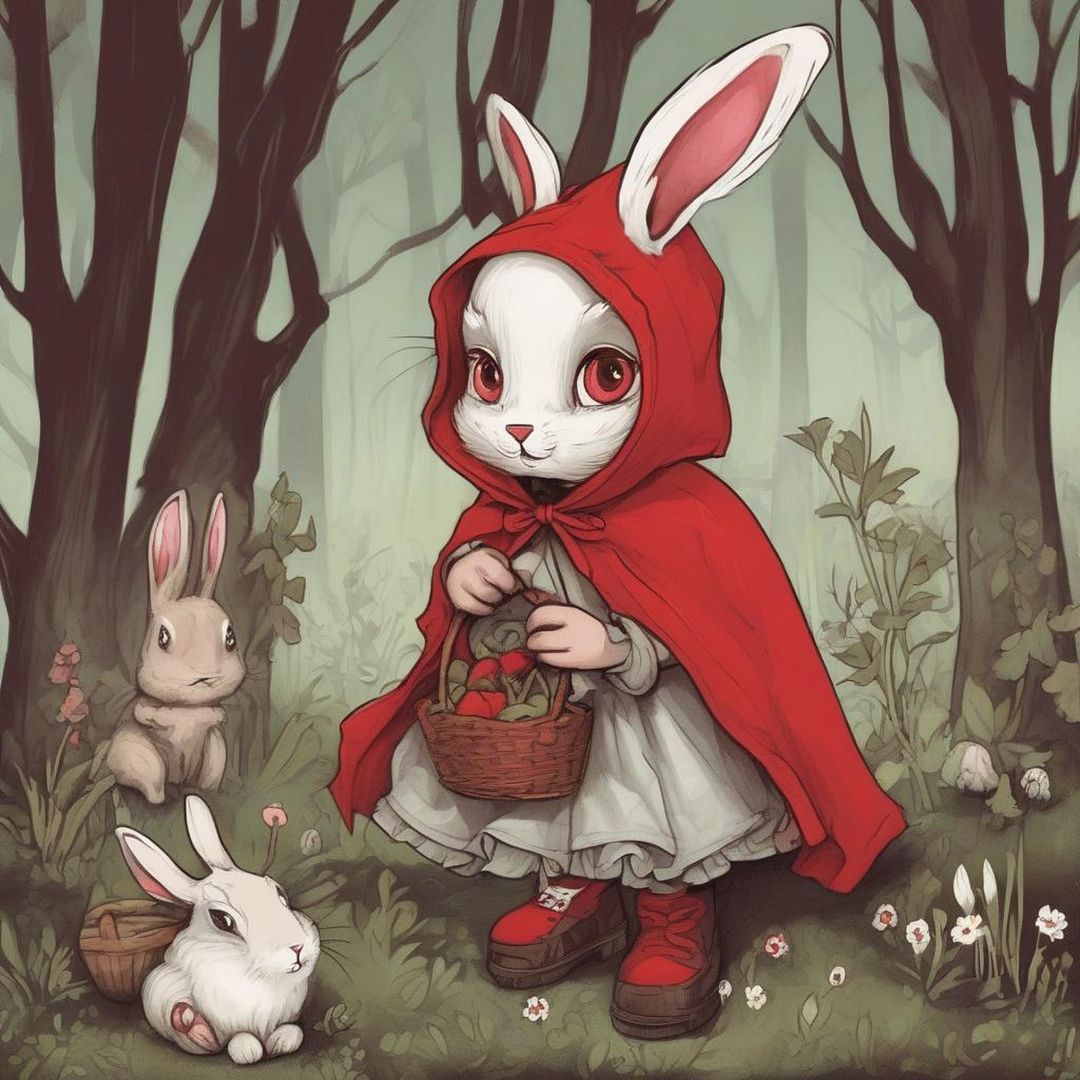 bunny red riding hood