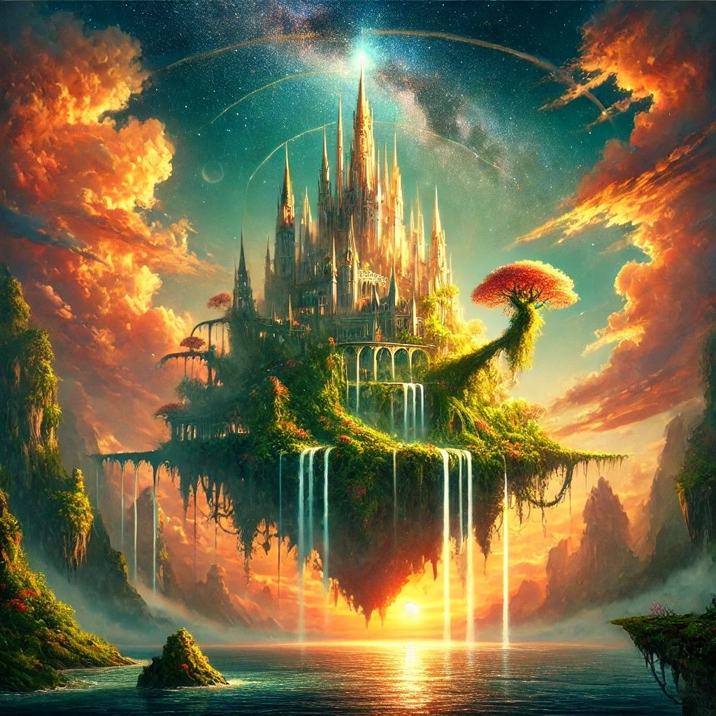 Enchanted Sky Castle