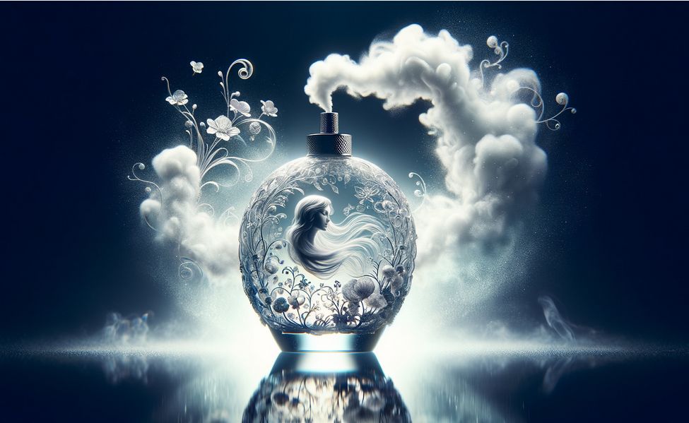 Elegant Glass Perfume Bottle Des