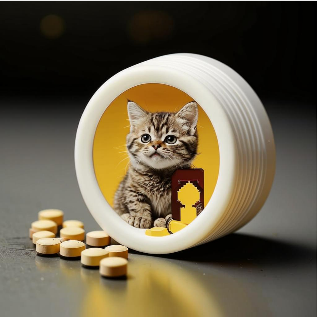 Pills for a kitty