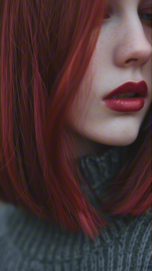 red hair