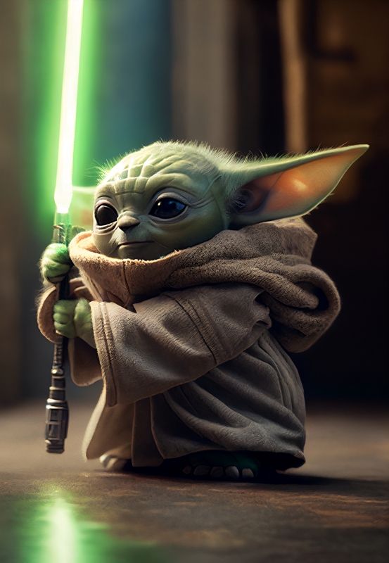 Baby yoda marzec