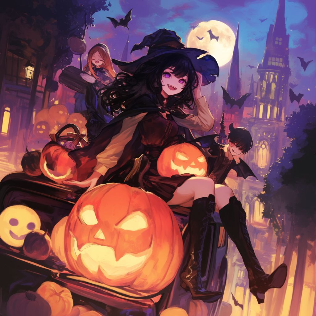 Witch girl Midnight Carnival