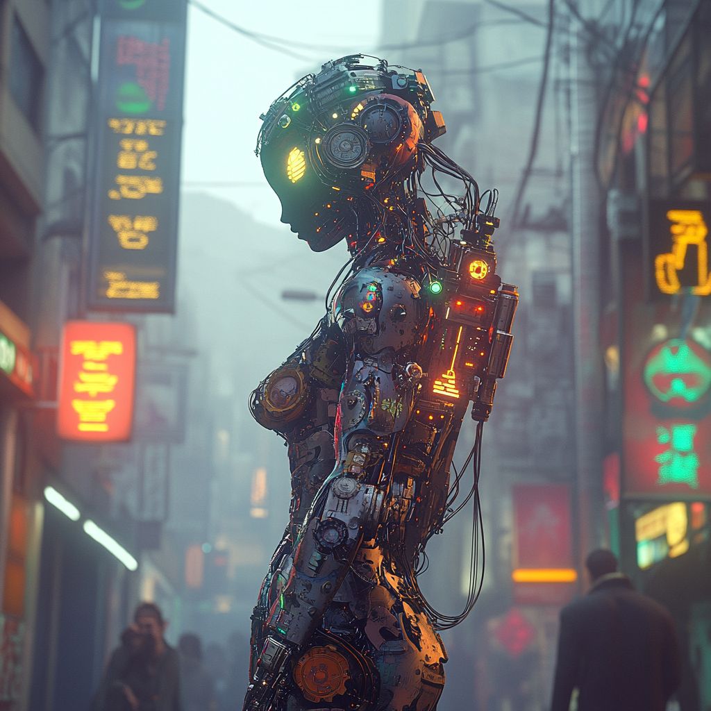 killer robot in tokyo