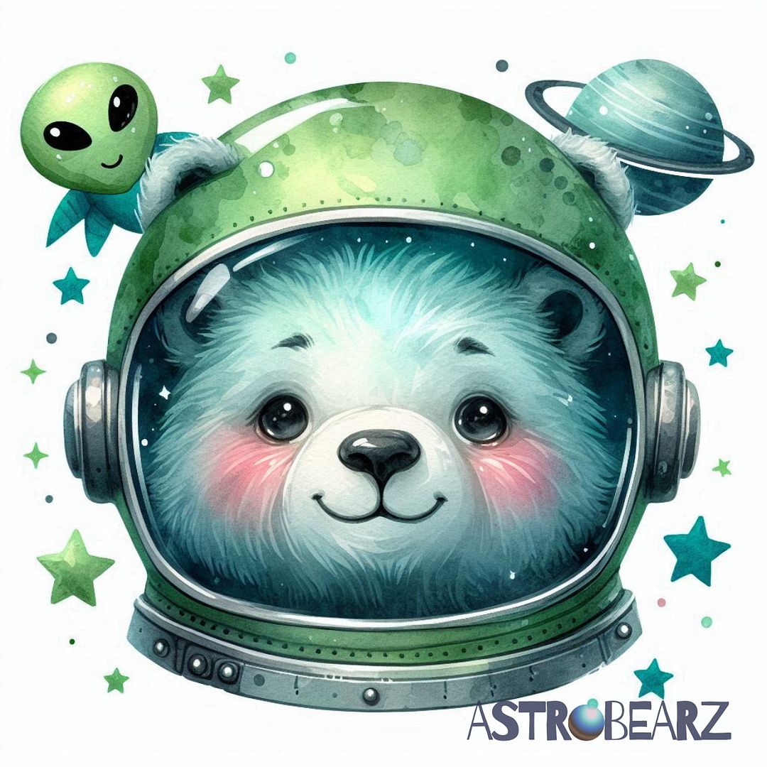 Astro Bearz (Green Alienyz)